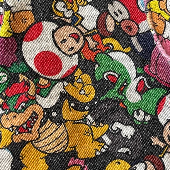 Levi's X Super Mario Special Edition Cropped Trucker Jacket Size XL - Picture 6 of 11